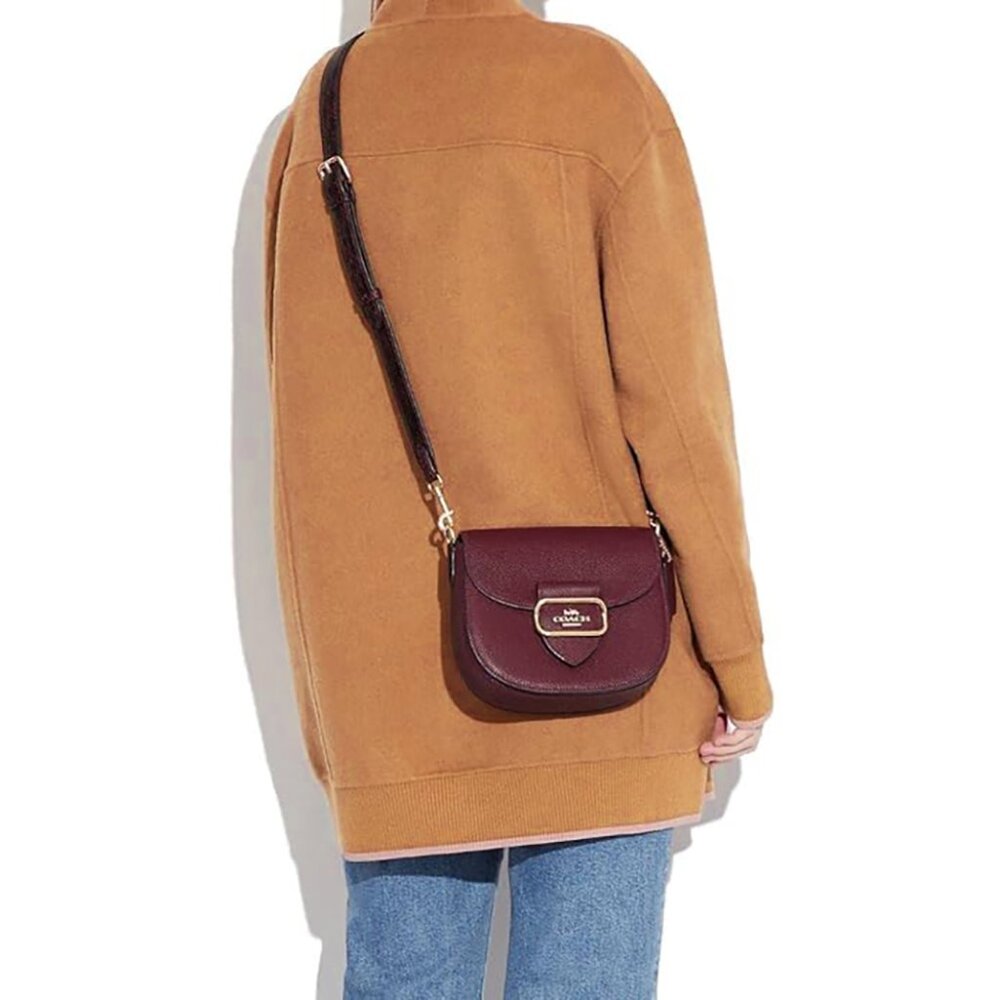 Coach Morgan Saddle Bag with 2 straps! Orig. $398 - Picture 4 of 8
